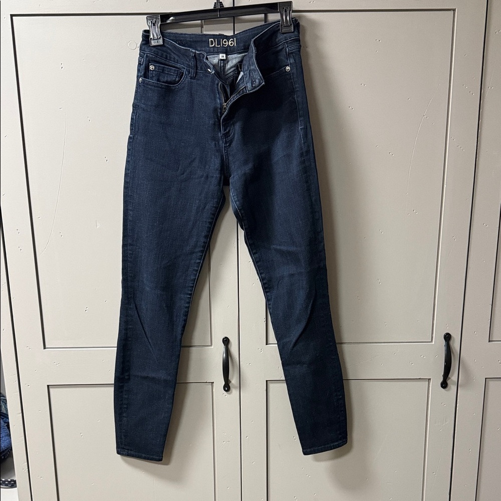 DL1961 Deep Indigo Skinny Jeans